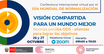 (Conferencia Virtual) INACAL: Visión Compartida para un Mundo Mejor