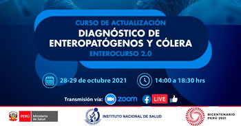 (Curso Virtual Gratuito) INS: Diagnóstico de entero patógenos y cólera