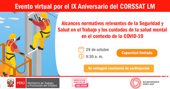 Conoce los Alcances normativos relevantes de la Seguridad y Salud en el Trabajo en el contexto de la Covid-19