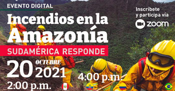 Evento Virtual respecto a Incendios Forestales en la Amazonía