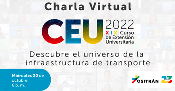 (Charla Virtual Gratuita) OSITRAN: Curso de Extensión Universitaria CEU 2021