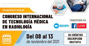 Congreso Internacional Virtual Gratuito de Tecnología Médica en Radiología