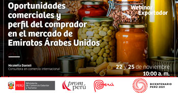 Conoce oportunidades comerciales para alimentos y perfil del comprador en Emiratos Árabes Unidos