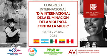 Congreso Virtual Gratuito por el Dia de Internacional de la Eliminación de la violencia contra la mujer