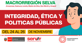 Ciclo de conferencias virtuales gratuitas respecto a integridad, ética y políticas públicas