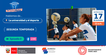 (Conversatorio Virtual Gratuito) SUNEDU: La Universidad y el deporte