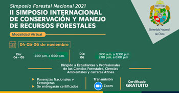 II Simposio Internacional Gratuito de Conservación y manejo de Recursos Forestales
