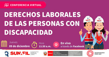 Conferencia Virtual Gratuita acerca de los derechos laborales de las personas con discapacidad