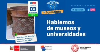 (Conversatorio Virtual Gratuito) SUNEDU: Conoce más de los museos universitarios en nuestro país