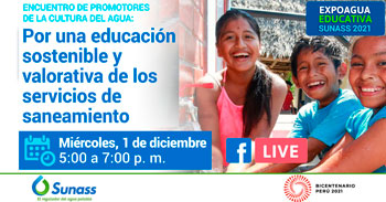 Encuentro de Promotores por una educación sostenible y valorativa de los servicios de saneamiento