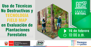 (Charla Gratuita) INIA: Uso de técnicas no destructivas y tecnología Field map en evaluación de plantaciones forestales
