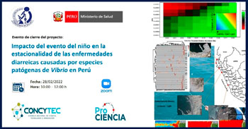 (Evento Virtual) INS: Impacto del evento del niño en la estacionalidad de las enfermedades diarreicas en Perú