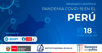 (Seminario Virtual Gratuito) INS: Pandemia covid-19 en el Perú