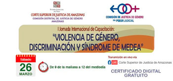 I Jornada de capacitación sobre la violencia de género, discriminación y síndrome de medea