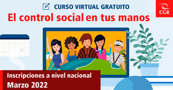 (Curso Virtual Gratuito) CONTRALORÍA: El control social en tus manos