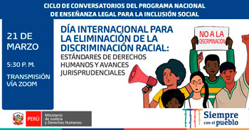Ciclo de conversatorios virtuales sobre Estándares de derechos humanos y avances jurisprudenciales