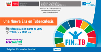 (Capacitación Virtual) INEN: Una nueva era en Tuberculosis