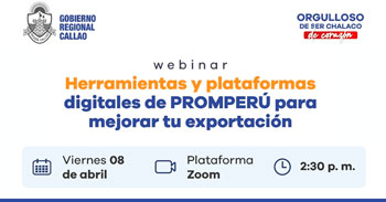 Webinar acerca de herramientas y plataformas digitales de PROMPERU para mejorar tu exportación