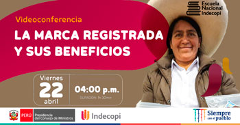 (Conferencia Virtual Gratuita) INDECOPI: La marca registrada y sus beneficios