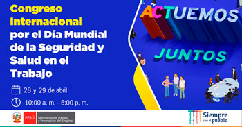Congreso virtual internacional por el día mundial de la seguridad y salud en el trabajo