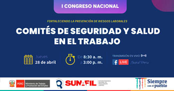 (Congreso Virtual Gratuito) SUNAFIL: Comités de seguridad y salud en el trabajo