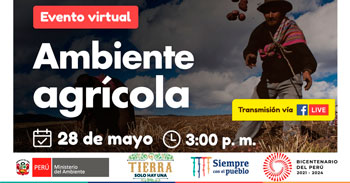 (Evento Virtual Gratuito) MINAM: Ambiente agrícola