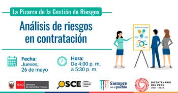 (Webinar Gratuito) OSCE: Análisis de riesgos en contratación