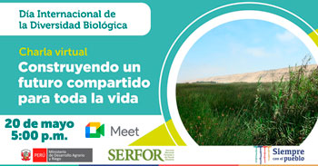 (Charla Virtual) SERFOR: Construyendo un futuro compartido para toda la vida
