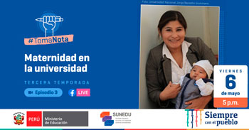 (Conversatorio Virtual Gratuito) SUNEDU: Maternidad en la universidad