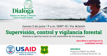 Conversatorio virtual sobre supervisión, control y vigilancia forestal