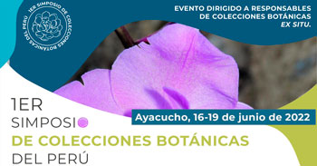 Concytec te invita a participar del 1er simposio presencial de colecciones botánicas del Perú