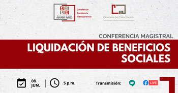 Participa de la conferencia virtual gratuita respecto a la liquidación de beneficios sociales