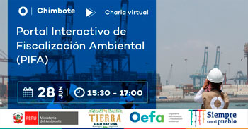 (Charla Virtual Gratuita) OEFA: Portal interactivo de fiscalización ambiental PIFA