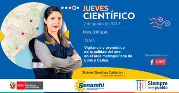 Participa y conoce la vigilancia y pronóstico de la calidad del aire en el área metropolitana de Lima y Callao