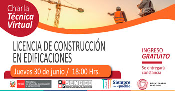 (Charla Virtual Gratuita) SENCICO: Licencia de construcción en edificaciones