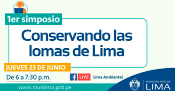 Simposio virtual gratuito acerca de la conservación de las lomas de Lima