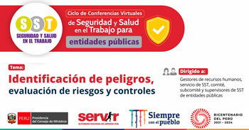 (Conferencia Virtual Gratuita) SERVIR: Identificación de peligros, evaluación de riesgos y controles