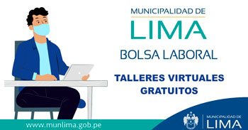 La Bolsa Laboral de Lima ofrece talleres virtuales gratuitos