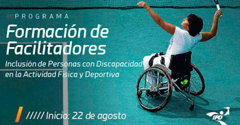 Programa gratuito de formación de facilitadores para la inclusión de personas con discapacidad en la actividad física
