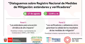 (Seminario Virtual) MINAM: Dialoguemos sobre registro nacional de medidas de mitigación-RENAMI