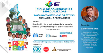Conferencia gratuita: Revolución de la estructura de la escuela, familia y comunidad para el desarrollo de competencias