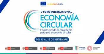 Participa del V Foro internacional: Construyendo el ecosistema para una economía circular