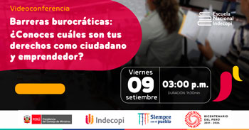 (Conferencia Virtual Gratuita) INDECOPI: ¿Conoces cuales son tus derechos como ciudadano emprendedor?