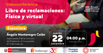 (Conferencia Virtual Gratuita) INDECOPI: Libro de reclamaciones físico y virtual