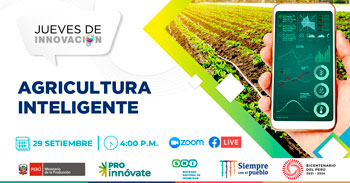 ProInnóvate te invita a participar de la charla virtual gratuita sobre agricultura inteligente