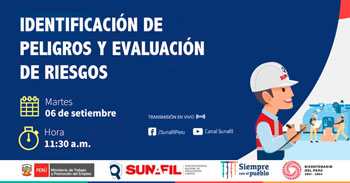 (Conferencia Virtual Gratuita) SUNAFIL: Identificación de peligros y evaluación de riesgos