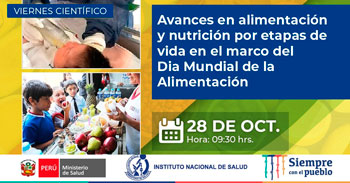 Conoce los avances en alimentación y nutrición por etapas de vida en el marco del Día Mundial de la Alimentación