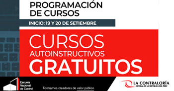 La Escuela Nacional de Control lanza nuevos Cursos Autoinstructivos Gratuitos