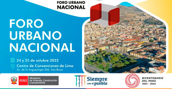 El Ministerio de Vivienda te invita a participar del foro presencial gratuito Urbano Nacional 2022