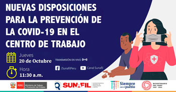 Conoce todo sobre las nuevas disposiciones para la prevención de la Covid-19 en el centro de trabajo